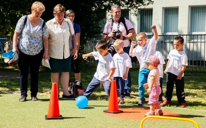 Ovi-Foci pályaátadó az Eszterláncban - fotó: Ónodi Zoltán