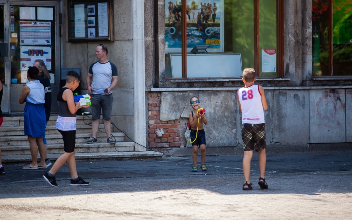 Vízipisztolyosok csatája - fotó: Ónodi Zoltán