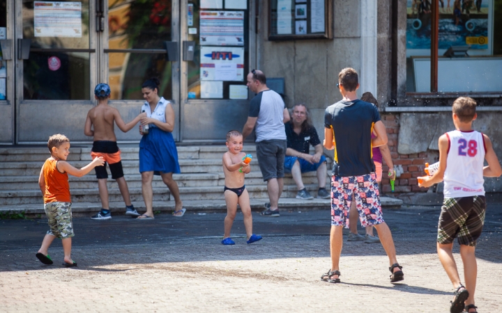 Vízipisztolyosok csatája - fotó: Ónodi Zoltán