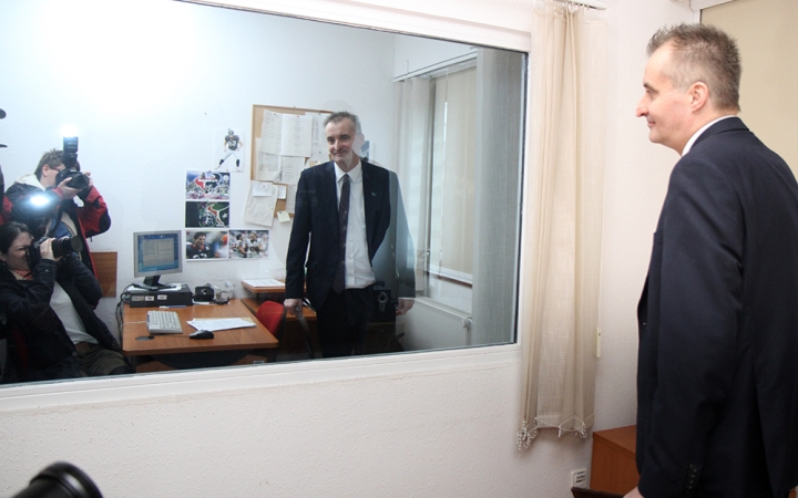 Polgármesteri látogatás a rendőrségen - fotó: Sándor Judit