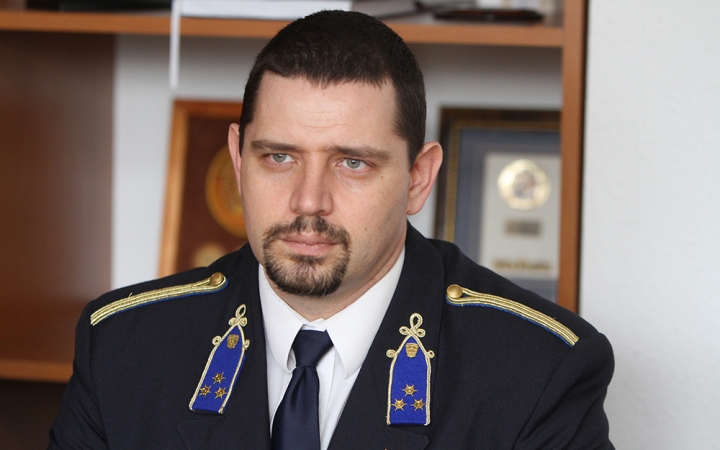 Polgármesteri látogatás a rendőrségen - fotó: Sándor Judit