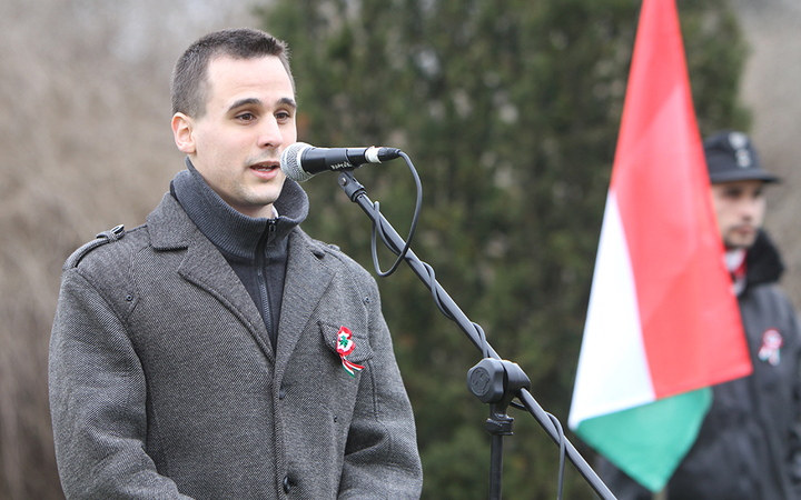 A Jobbik megemlékezése - fotó: Sándor Judit