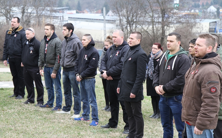 A Jobbik megemlékezése - fotó: Sándor Judit