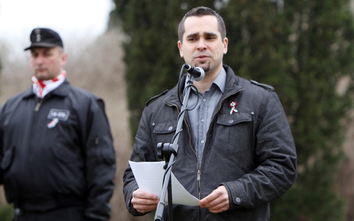 A Jobbik megemlékezése - fotó: Sándor Judit