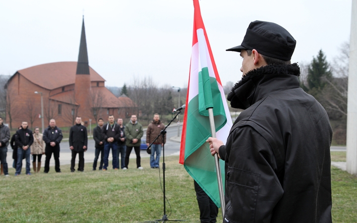 A Jobbik megemlékezése - fotó: Sándor Judit