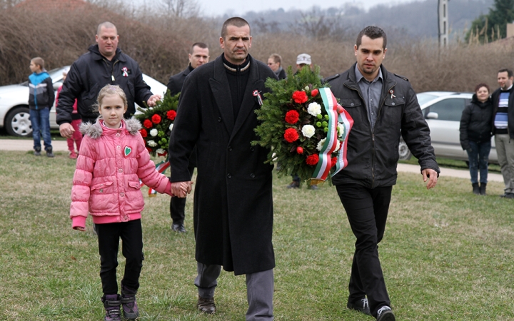 A Jobbik megemlékezése - fotó: Sándor Judit