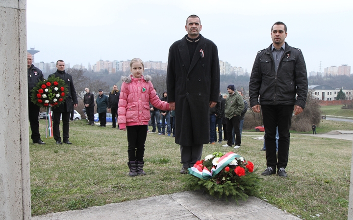 A Jobbik megemlékezése - fotó: Sándor Judit