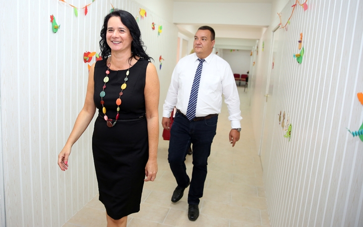 A Lorántffy iskola felújított kollégiuma - fotó: Sándor Judit