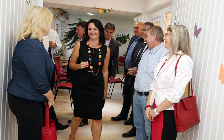 A Lorántffy iskola felújított kollégiuma - fotó: Sándor Judit