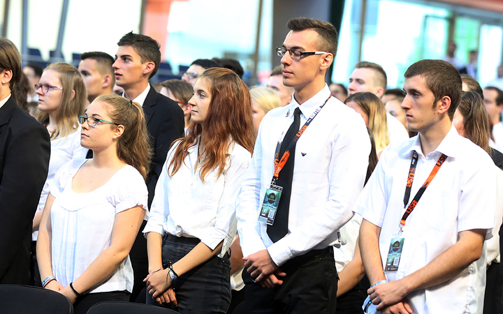 Tanévnyitó az egyetemen (2018) - fotó: Sándor Judit