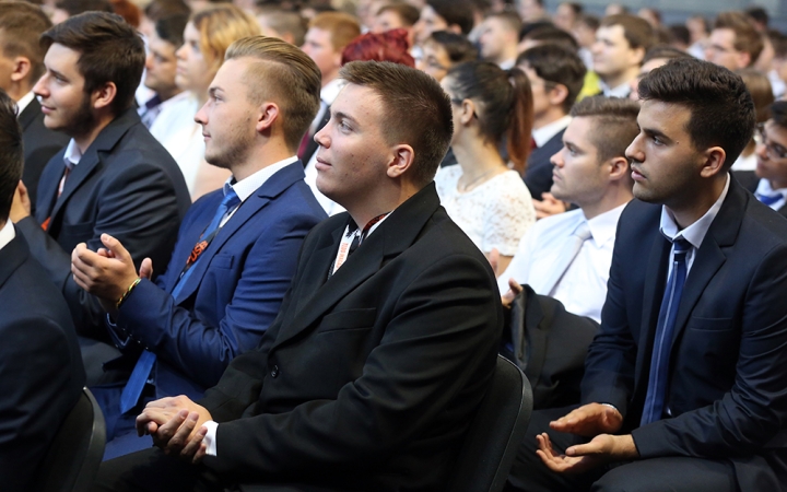 Tanévnyitó az egyetemen (2018) - fotó: Sándor Judit