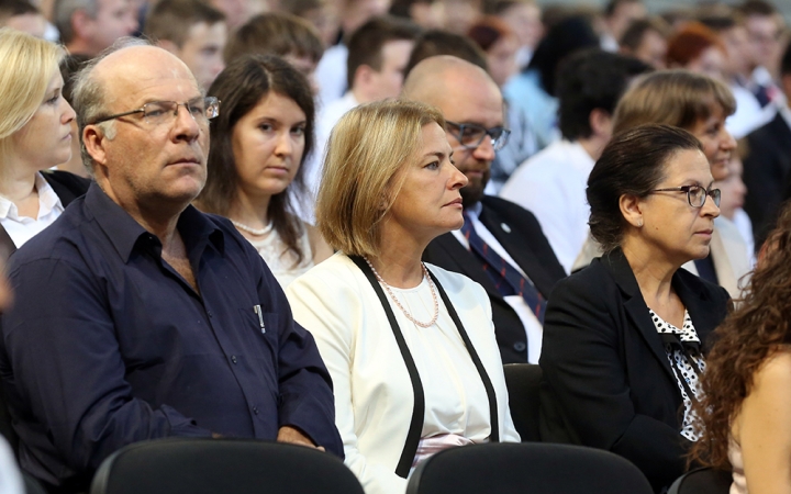Tanévnyitó az egyetemen (2018) - fotó: Sándor Judit