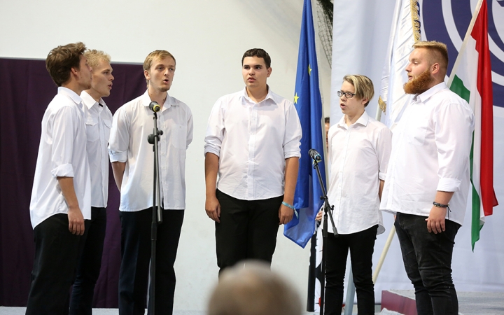Tanévnyitó az egyetemen (2018) - fotó: Sándor Judit