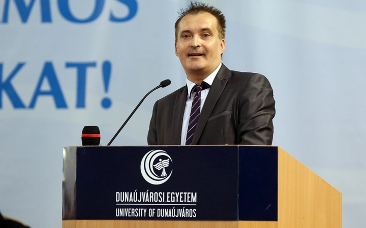 Tanévnyitó az egyetemen (2018) - fotó: Sándor Judit
