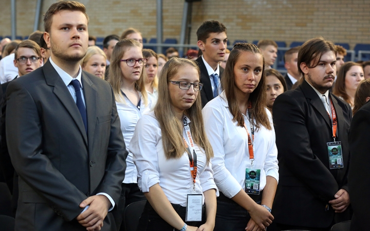 Tanévnyitó az egyetemen (2018) - fotó: Sándor Judit