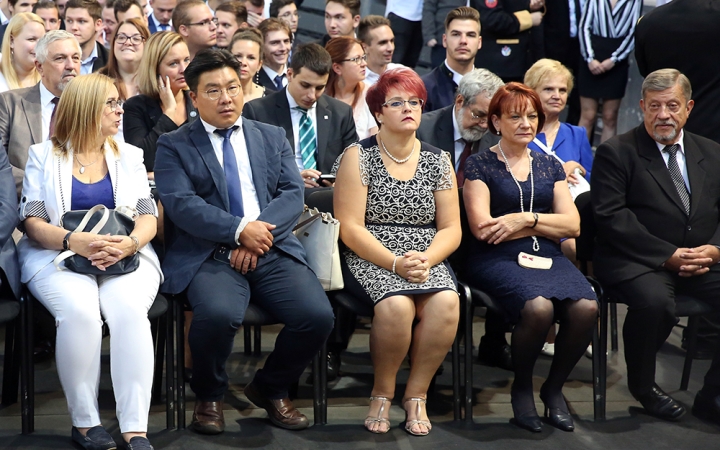 Tanévnyitó az egyetemen (2018) - fotó: Sándor Judit