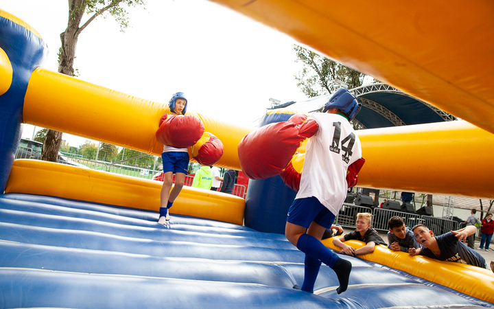 Családi- és Sportnap a felújított radari sporttelepen - fotó: Ónodi Zoltán