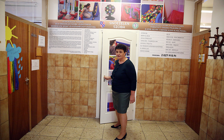Snoezelen-szoba átadó - fotó: Sándor Judit