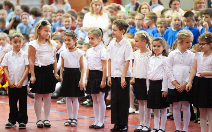 Elsősavató a Dózsában - fotó: Ónodi Zoltán