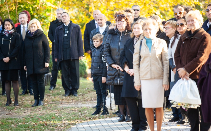 Ünnepi megemlékezés a kopjafánál (2018) - fotó: Ónodi Zoltán