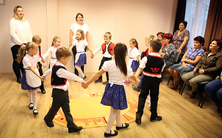 Új helyen az óvoda központja - fotó: Sándor Judit