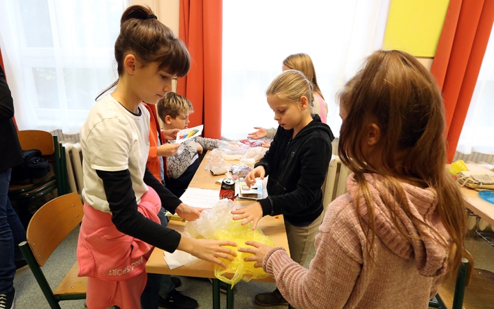 Az energiakövet tanórája - fotó: Sándor Judit