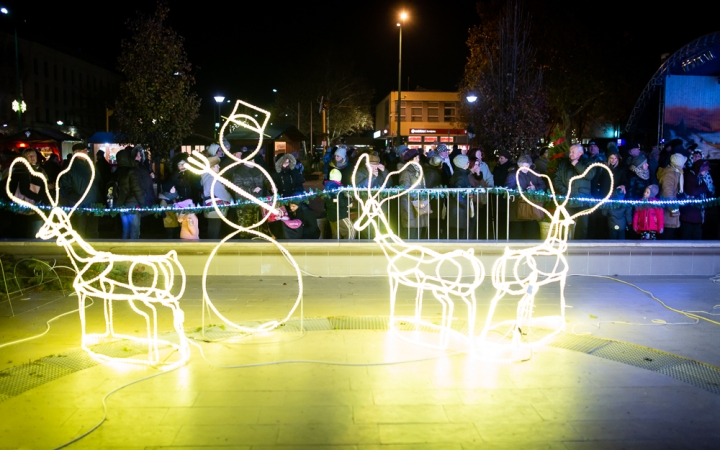 Advent első vasárnapja a főtéren - fotó: Ónodi Zoltán