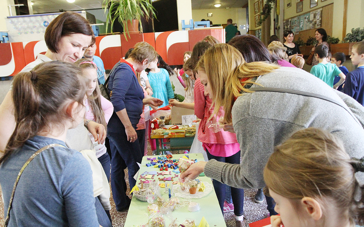 Húsvéti vásár a Dózsa iskolában - fotó: Ónodi Zoltán