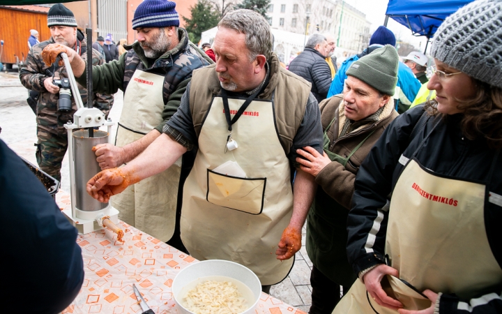 Pentelei Kolbászfesztivált és Disznótoros Kóstoló (2019) - fotó: Ónodi Zoltán