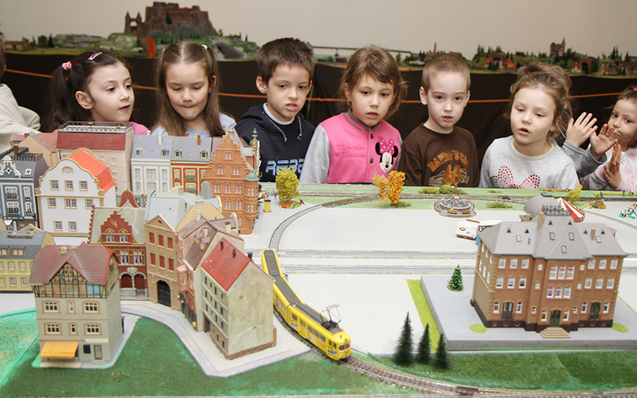 Vasútmodell kiállítás - fotó: Sándor Judit