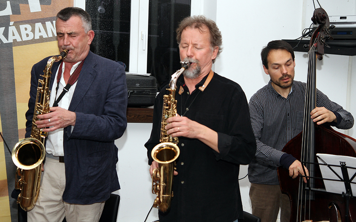 Borbély-Dresch Quartet a Művészben - fotó: Sándor Judit