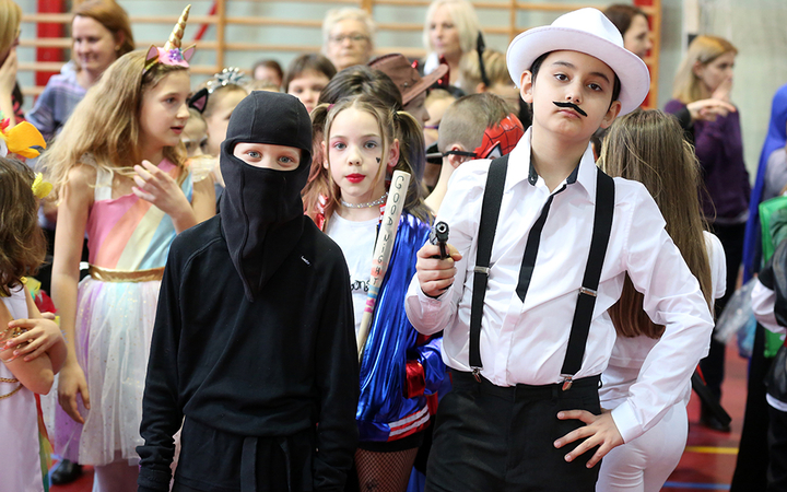 Farsang a Dózsa iskolában (2019) - fotó: Sándor Judit