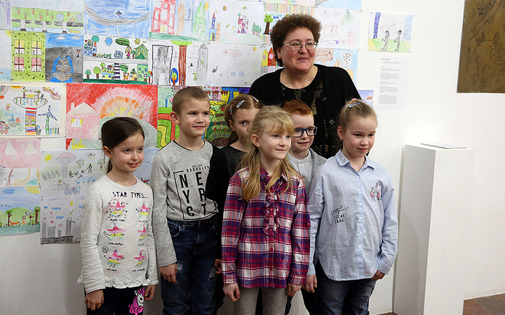 Minikiállítás a KMI-ben - fotó: Sándor Judit