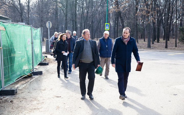 Jó ütemben halad az uszoda felújítása - fotó: Ónodi Zoltán