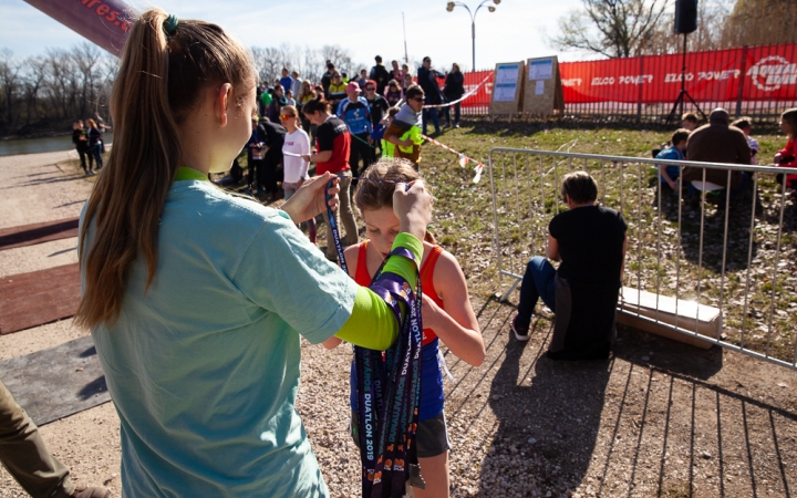 Duatlon a Duna-parton - fotó: Ónodi Zoltán