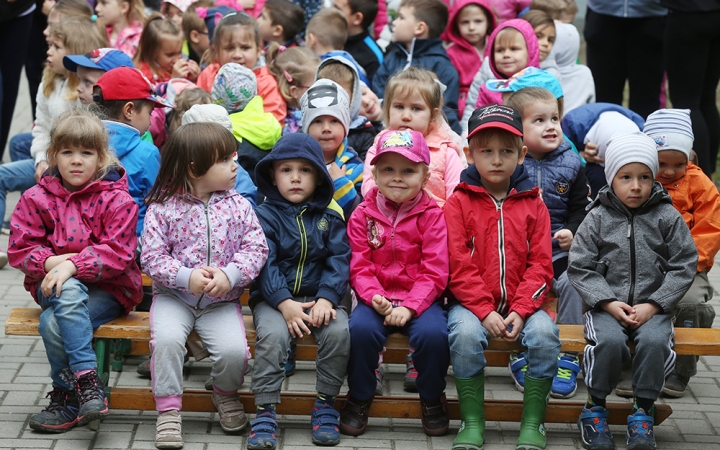 Sportnap a Római városrészi Tagóvodában - fotó: Sándor Judit