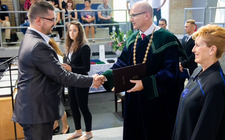 Diplomaátadó az egyetemen (2019) - fotó: Ónodi Zoltán