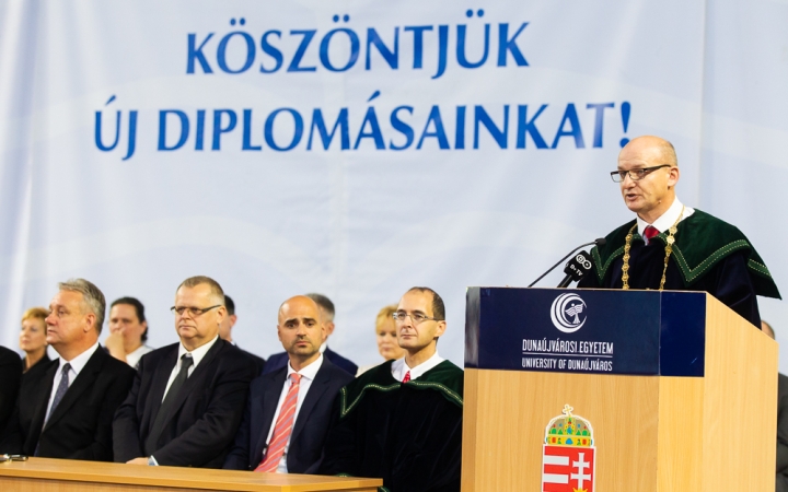 Diplomaátadó az egyetemen (2019) - fotó: Ónodi Zoltán