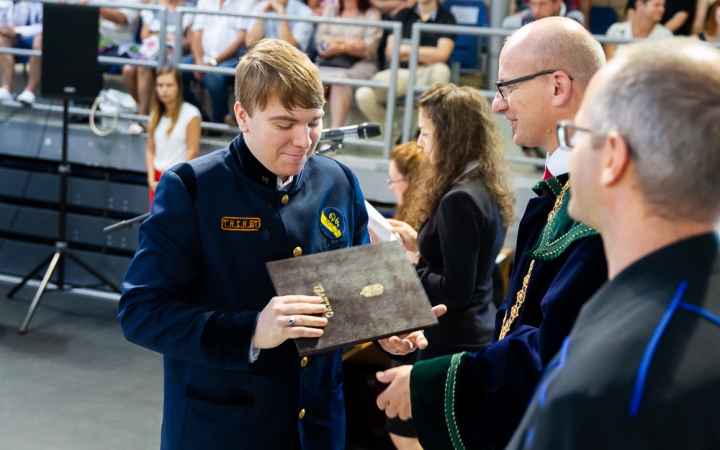 Diplomaátadó az egyetemen (2019) - fotó: Ónodi Zoltán