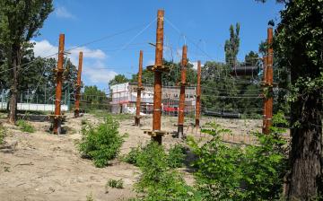 Fejlesztések az egykori Vidámparkban - fotó: Ónodi Zoltán