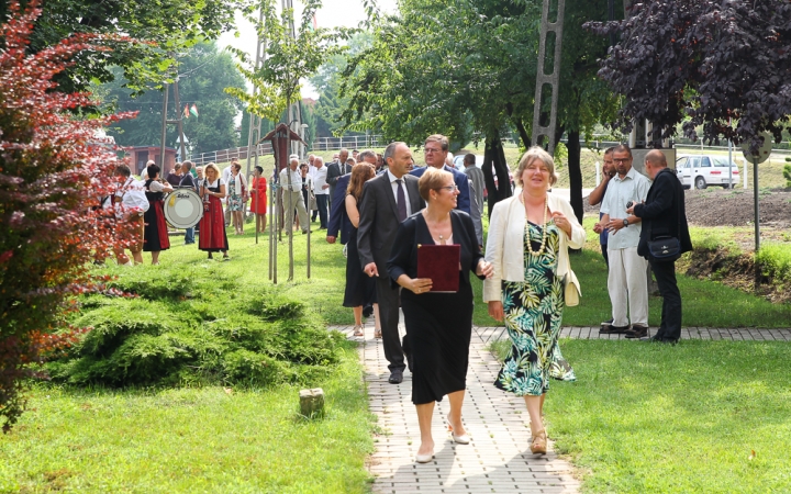 Altomünsteri vendégek Nagyvenyimen - fotó: Ónodi Zoltán