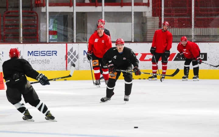 DAB első jeges edzés - fotó: Ónodi Zoltán