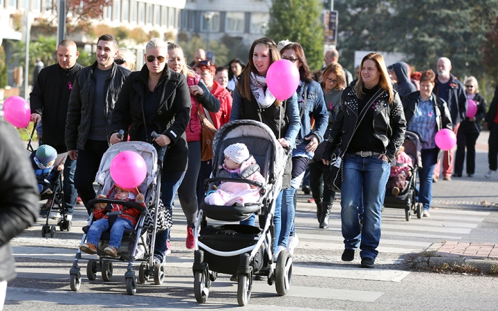 Séta a mellrák ellen (2019) - fotó: Sándor Judit