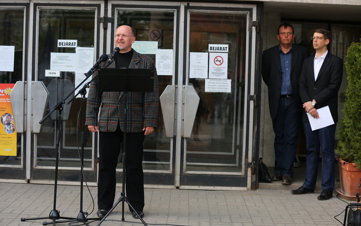 Korrupció ellen tüntettek-04.19. - fotó: Ónodi Zoltán