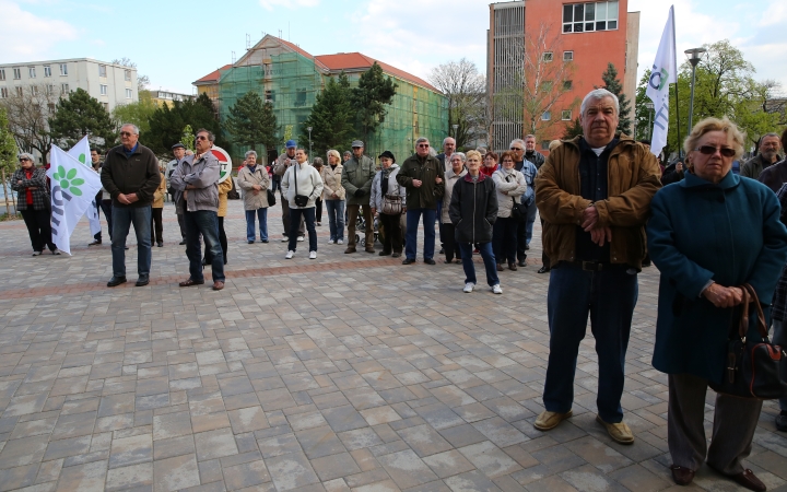 Korrupció ellen tüntettek-04.19. - fotó: Ónodi Zoltán