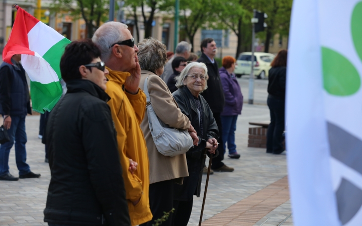 Korrupció ellen tüntettek-04.19. - fotó: Ónodi Zoltán