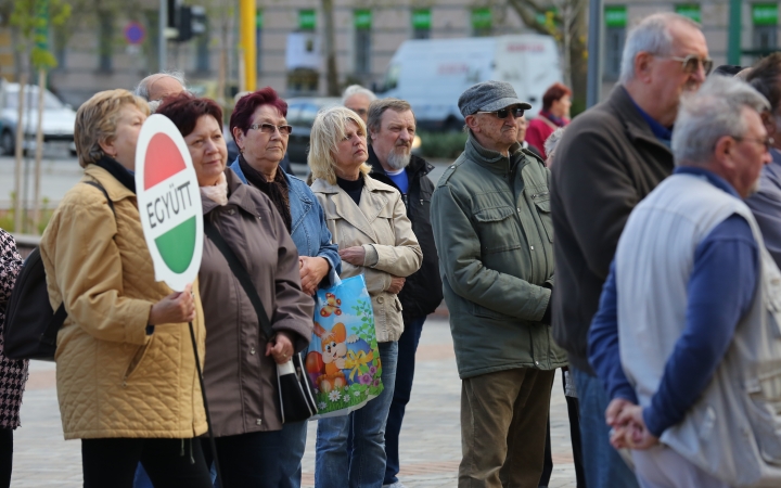 Korrupció ellen tüntettek-04.19. - fotó: Ónodi Zoltán