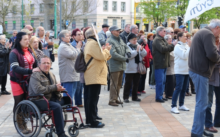 Korrupció ellen tüntettek-04.19. - fotó: Ónodi Zoltán