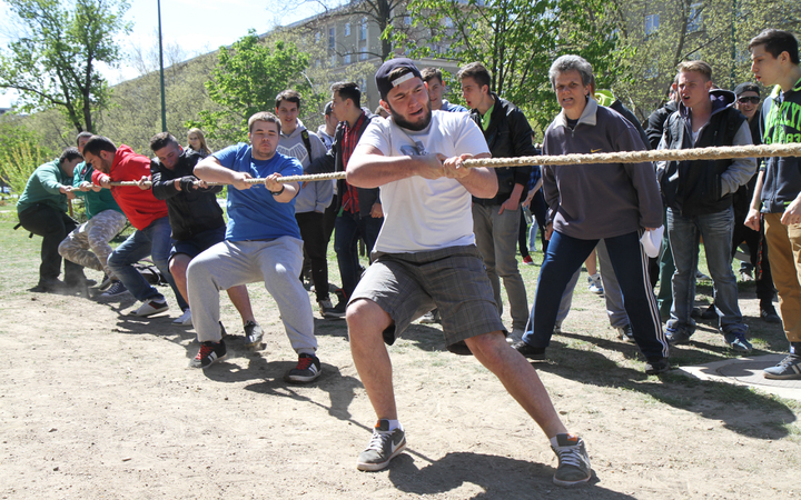 Kötélhúzás a Mukinál - Dunaferr Hét - fotó: Ónodi Zoltán