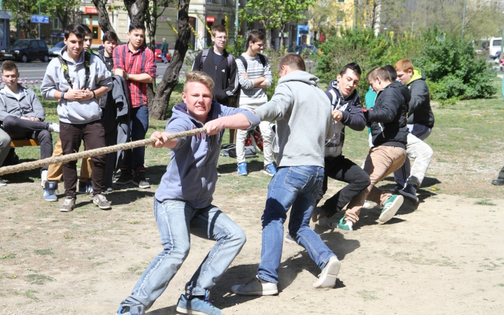 Kötélhúzás a Mukinál - Dunaferr Hét - fotó: Ónodi Zoltán